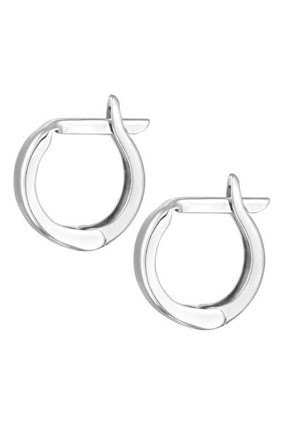 ELLI Ohrringe Creoeln Mini Basic Zeitlos 375er Weißgold