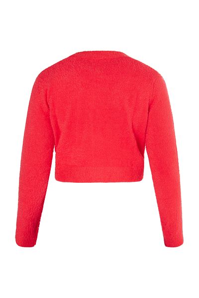 myMo Cropped Strickjacke biany