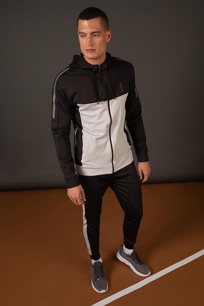 DeFacto Fit Standard Fit Skuba Submersible Fabric Zippered Sweatshirt X9111az22au