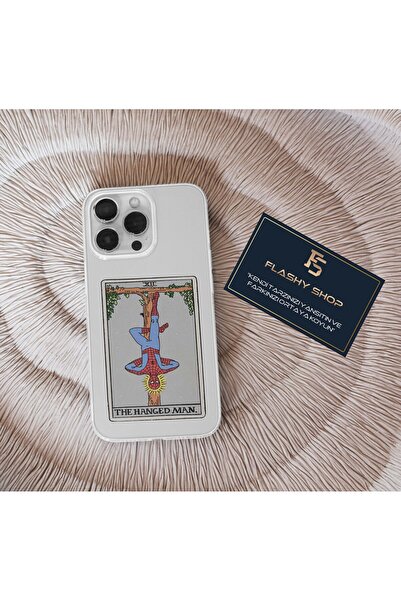 Realme C55 Compatible Spider-Man Tarot Card Design Transparent Case