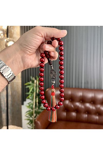 dergah tesbih Special Kazaz Design - Squeezed Amber