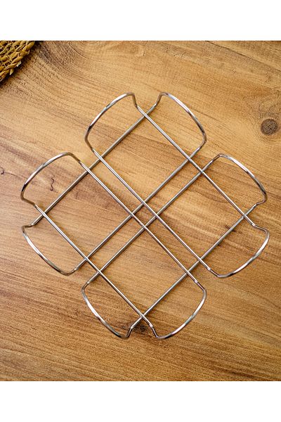 FH finehome Orina Silver Square Napkin Holder