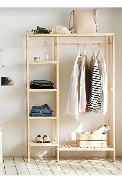 HGALP Desing Açık Gardırop Elbise Askılığı 150*96*30