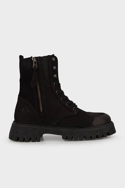 Hammer Jack Geillis Γνήσιες δερμάτινες μπότες Nubuck με φερμουάρ ΜΠΟΤΕΣ 102 23845