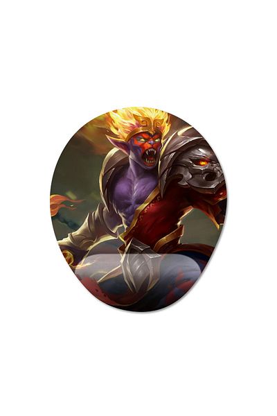 Pixxa Mobile Legends - موديل لوحة ماوس تعمل بالطاقة الشمسية - 2 بيضاوي