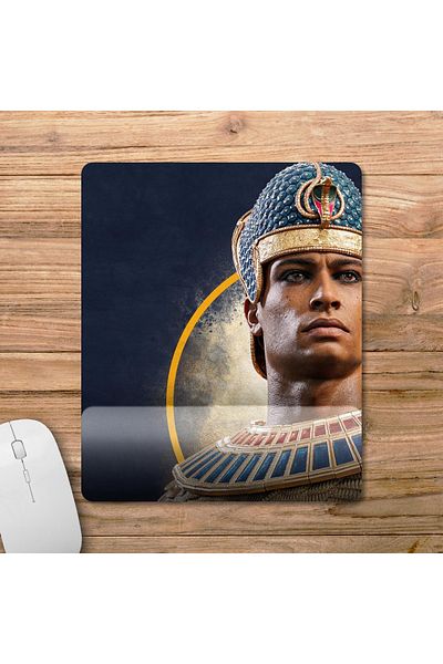 Pixxa Total War: موديل لوحة ماوس PHARAOH مع مسند للمعصم - 2