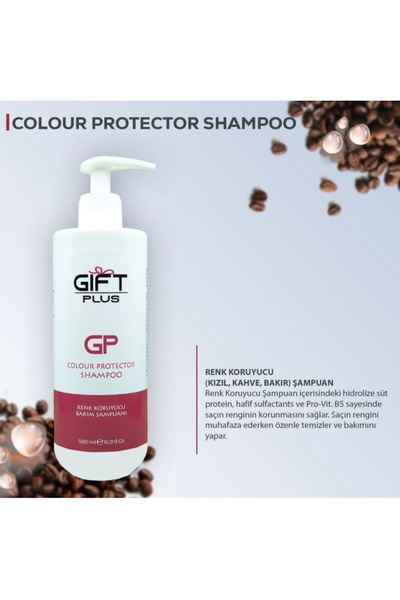 gift plus RENK KORUYUCU (KIZIL, KAHVE, BAKIR) ŞAMPUAN