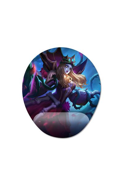 Pixxa Mobile Legends - موديل لوحة ماوس Vexana مع دعم للمعصم - 3 بيضاوي