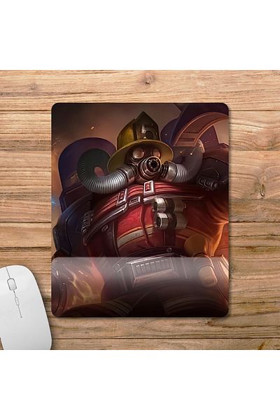 Pixxa Mobile Legends - موديل لوحة ماوس جونسون مع مسند للمعصم - 3