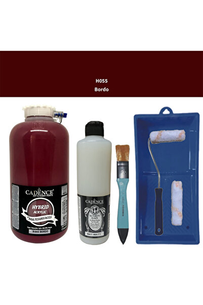 Cadence Mobilya Boyası-Cadence Multisurface H-055 Bordo 2000Ml Ultimate Verni...