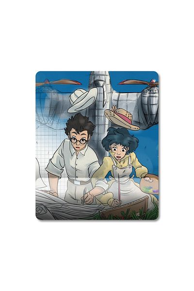 Pixxa The Wind Rises - ارتفاع الرياح - موديل لوحة ماوس ستوديو جيبلي بمساعدة المعصم - 2