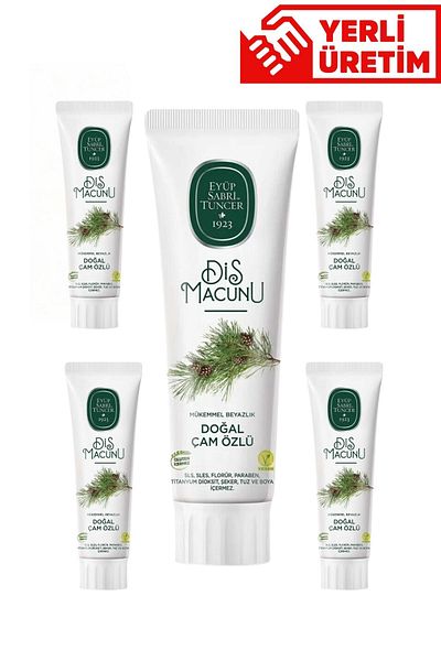 Eyüp Sabri Tuncer Natural Pine Extract Toothpaste 90 ml 5 Pieces