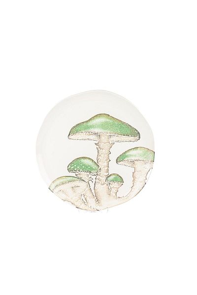 Mikasa Moor Amorphous Green Mushroom Ceramic Service 41cm