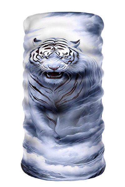 Bebo Store باندانا منقوشة برقبة على شكل برتقالي من أجل مستخدمي الدراجات النار...