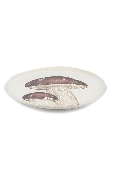 Mikasa Moor Amorphous Brown Ceramic Plate 29cm