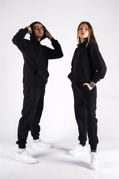 RABTEKS Unisex Oversize Kapüşonlu Sweatshirt