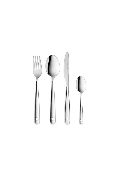 Berghoff Essentials 18/10 Stainless Steel - 25 Piece Fork Spoon Knife Set, 6 Person