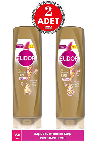 Elidor Superblend Bakım Kremi Saç Dökülmelerine Karşı E Vitamini Chia Tohumu ...