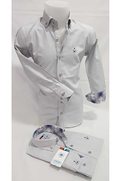 Louis Kids Long Sleeve Oxford Boy Shirt