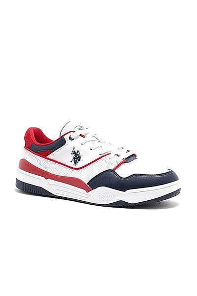 U.S. Polo Assn. US POLO MARTELL 3PR EKEK WHITE/RED SPORTS SHOES