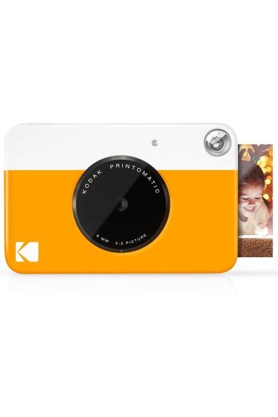 Kodak PRINTOMATIC Dijital Anında Fotoğraf Makinesi, Çinko Üzerine Tam Renkli Baskılar 2x3 Fotoğraf Kağıdı