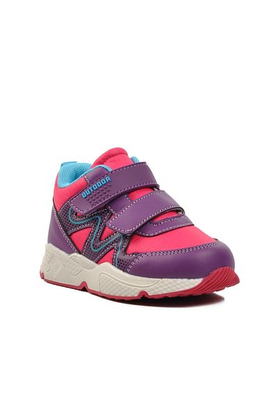 pepino 1576-B Fuchsia-Purple-Turquoise Baby Outdoor Boots