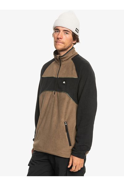 Quiksilver Powder Chaser Hz Ανδρικό λευκό φλις Eqyft04782-30091