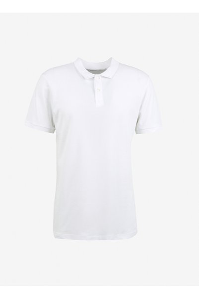 Riders by Lee Tricou polo alb pentru bărbați L231631100 Tricou polo cu mânecă...