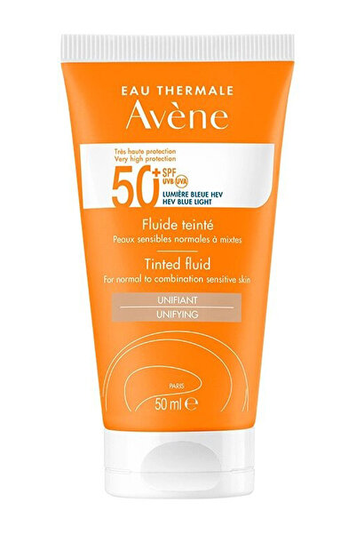 Avene SPF 50+ Fluide Tinted Renkli Güneş Koruyucu 50 ml