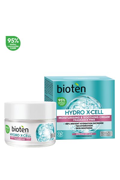 bioten elmiplant كريم مرطب للوجه Hydro X-Cell 50 مل - جاف/حساس