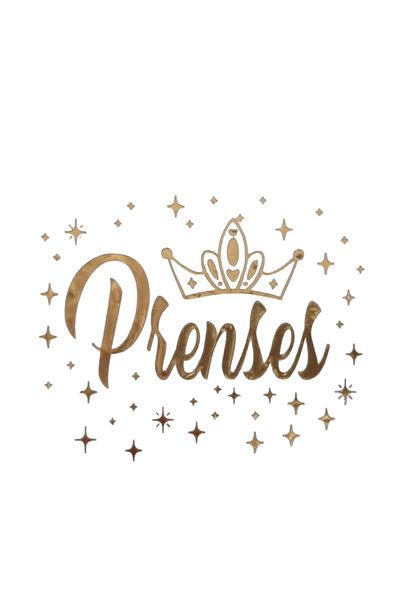 booddie Λευκή γυαλιστερή χρυσή στάμνα Princess - Διπλή στρώση, επιχρυσωμένη, 16 τμχ