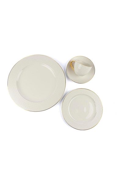 Mikasa Moor Accent Gold 19 Piece Breakfast Set