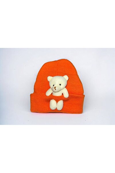 Tanem bebe Унісекс шапка з вухами, однотонна, трикотажна, дитяча, розмір 0-6 років