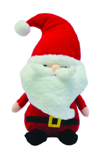 Peluş Sepeti Halley Oyuncak 38 Cm Sevimli Noel Baba Peluş Oyuncak - Yumuşak D...