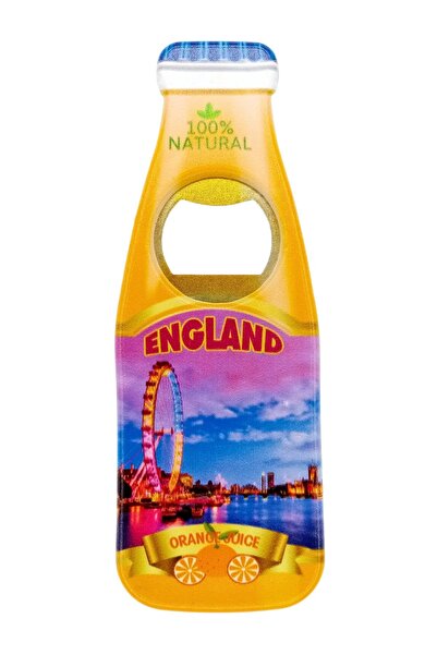 Dünyadan Hediyeler İngiltere Temalı Magnet Şişe Açacak