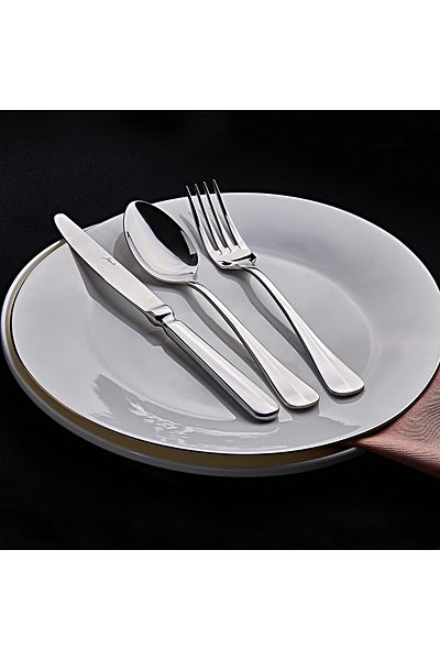 Jumbo Fortis 18 Pieces Dinner Fork Spoon Knife Set for 6 Persons