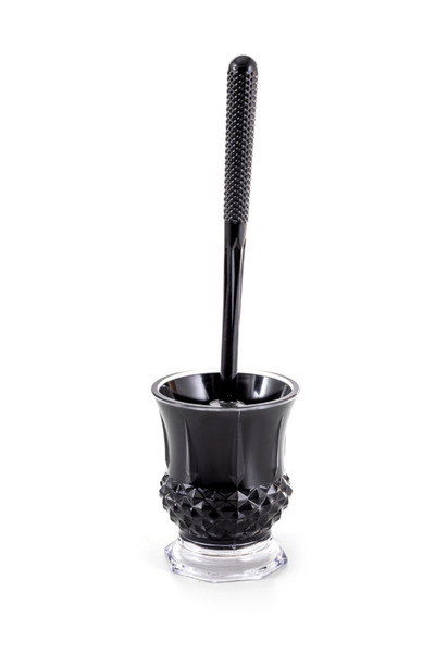 Milat Store Βούρτσα τουαλέτας με μοτίβο μαύρου πρίσματος, ακρυλική βούρτσα το...