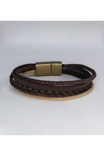 Ebsem - 100% Leather Men's Women's Bracelet Leather Band
