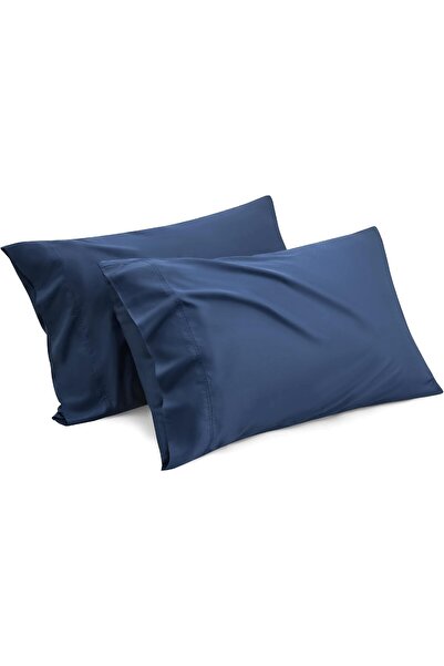 İzgi Concept Набір подушок з синьою обкладинкою преміум-класу, 2 штуки, 50x70, тканина Ranforce