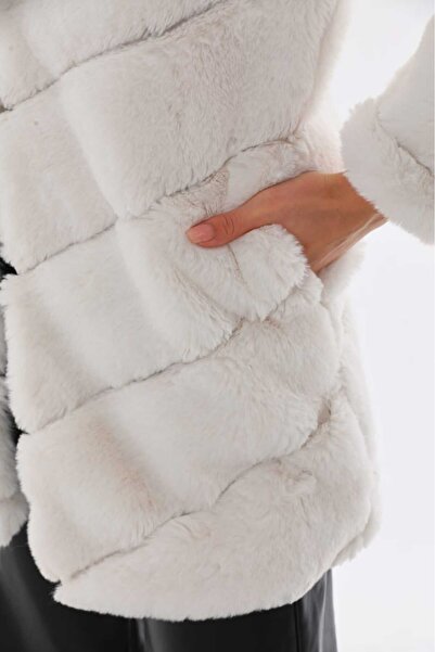 NAVY Blană lungă cu guler Waterway