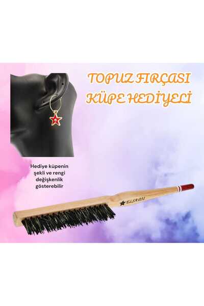 ELSA Bun Brush with Earrings Gift