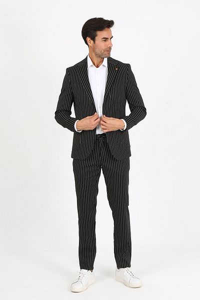 ACTUAL Men's Suit 4038-1 Black
