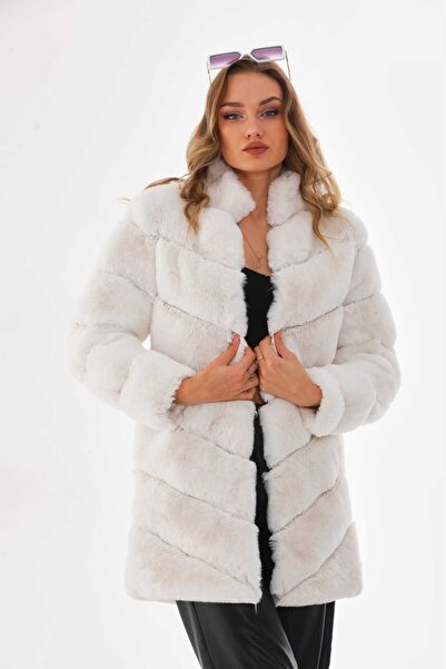 NAVY Blană lungă cu guler Waterway