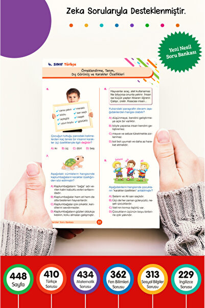 Dikkat Atölyesi Yayınları 4. Sınıf Tüm Dersler Soru Bankası (YENİ NESİL)