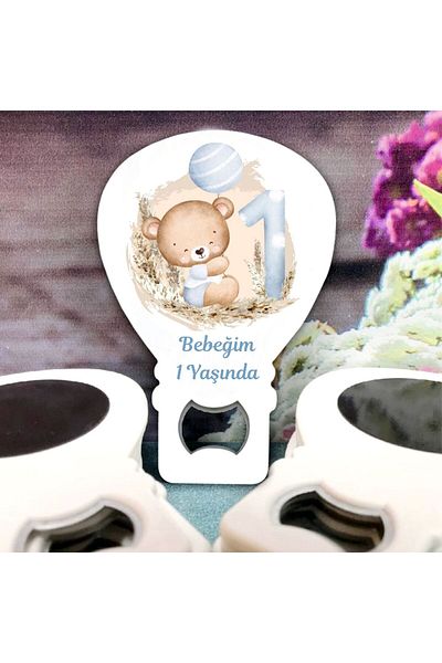 Ege ajans Magnet that will open 10 balloons (with card and gelatin)