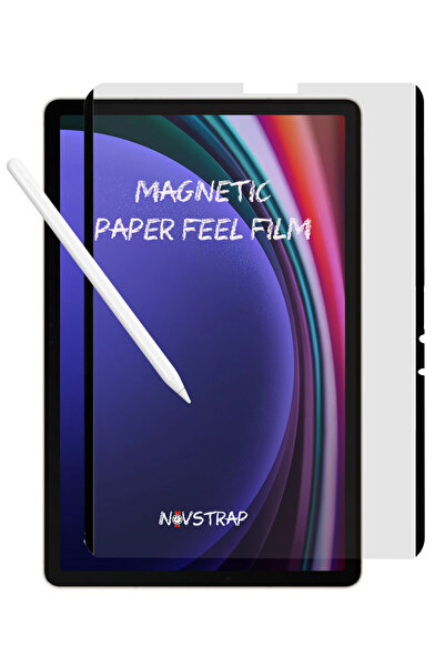 NovStrap Samsung Galaxy Tab S8 X700-S7 T870 ile Uyumlu Mıknatıslı TakÇıkar Pa...