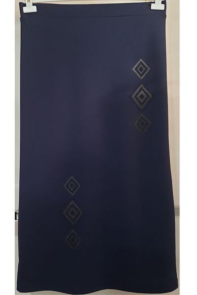 N.Y.YILDIZ STAR 1, CLASS SCUBA FABRIC FLEXIBLE LARGE SIZE PRINTED AND Rhinestone ELASTIC SKIRT