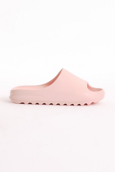 Tonny Black Unisex Salmon Comfortable Fit Flat Model Open Front Eva Slippers