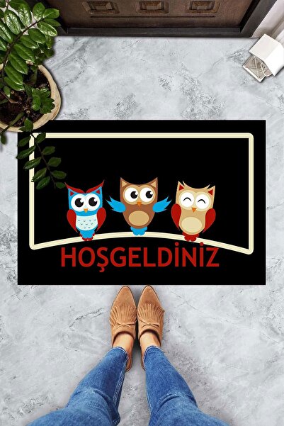 Miray Tekstil Dekoratif Kapı Önü Paspası