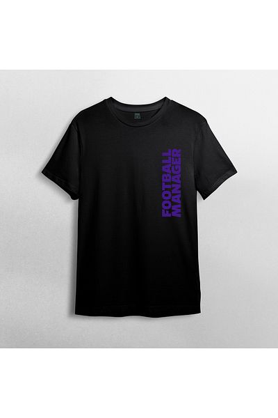 Pixxa Football Manager 2024 - FM 2024 100% Cotton Crew Neck T-Shirt Μοντέλο - 8